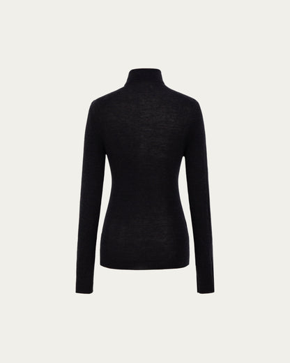 Ossa Knitted Hemp Turtleneck
